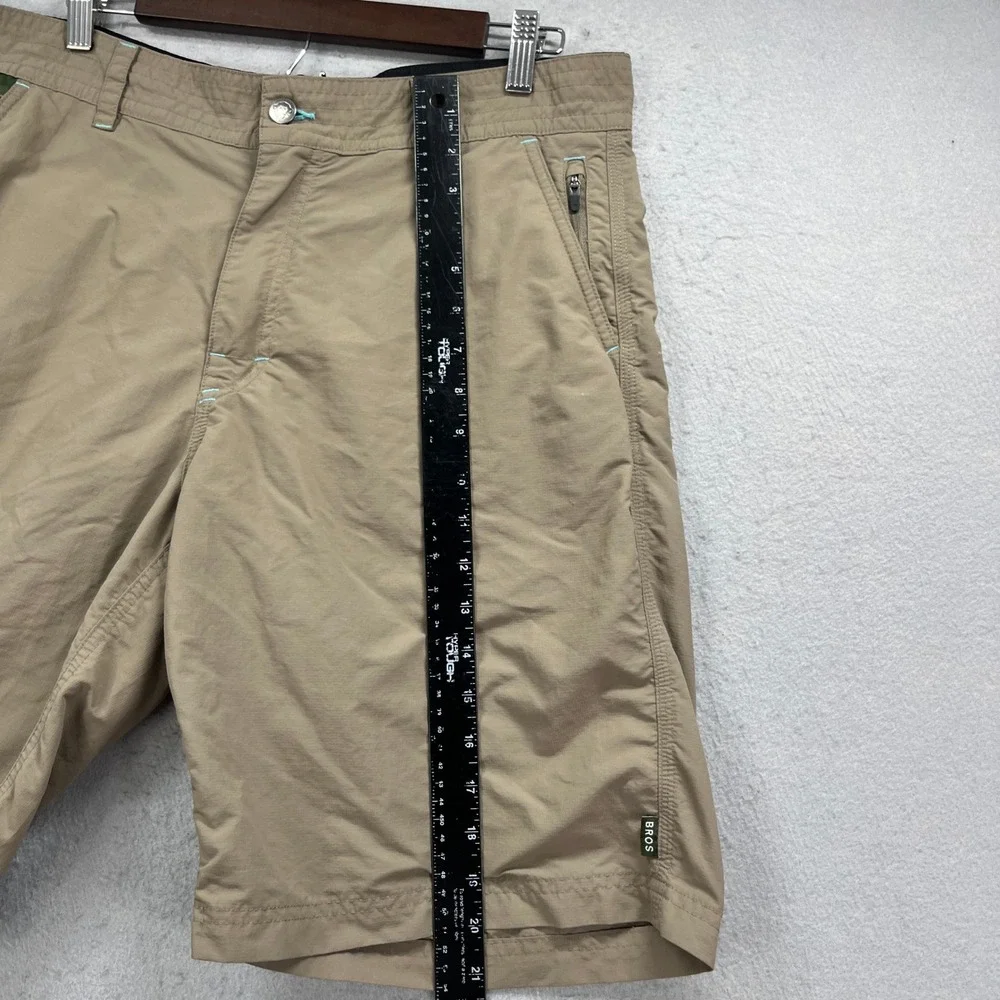 Howler Bros Horizon Shorts Mens 36 Tan Hybrid Nylon Ripstop Outdoor Gorpcore